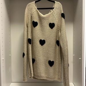 Heart sweater size S